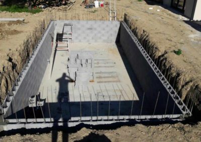 CARVALHO JOSE Labarthe Inard - construction piscine en cours